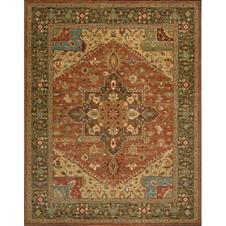 NOURISON Living Treasures Area Rug Collection Rust 2 Ft 6 In. X 4 Ft 3 In. Rectangle 99446667229